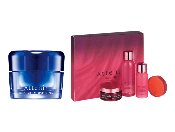 アテニア ミッドナイトモイスチャライザー 春夏 ドレスリフト14日間セット アテニアオンラインショップ 美肌化粧水 美容液などの通販
