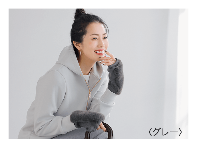 カラーブラック！着脱式エコファー＆サイズL！極上美品！ALPHAアルファ  