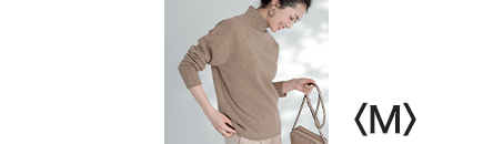 20％OFF】ウールカシミヤ ハイネックニット| アテニア公式オンライン