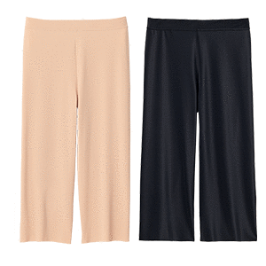 ワイドパンツ用涼感キュロットお得な2色セット
