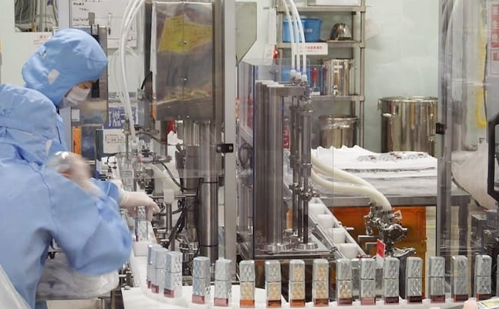 品質管理を徹底した清潔な「製造工場」