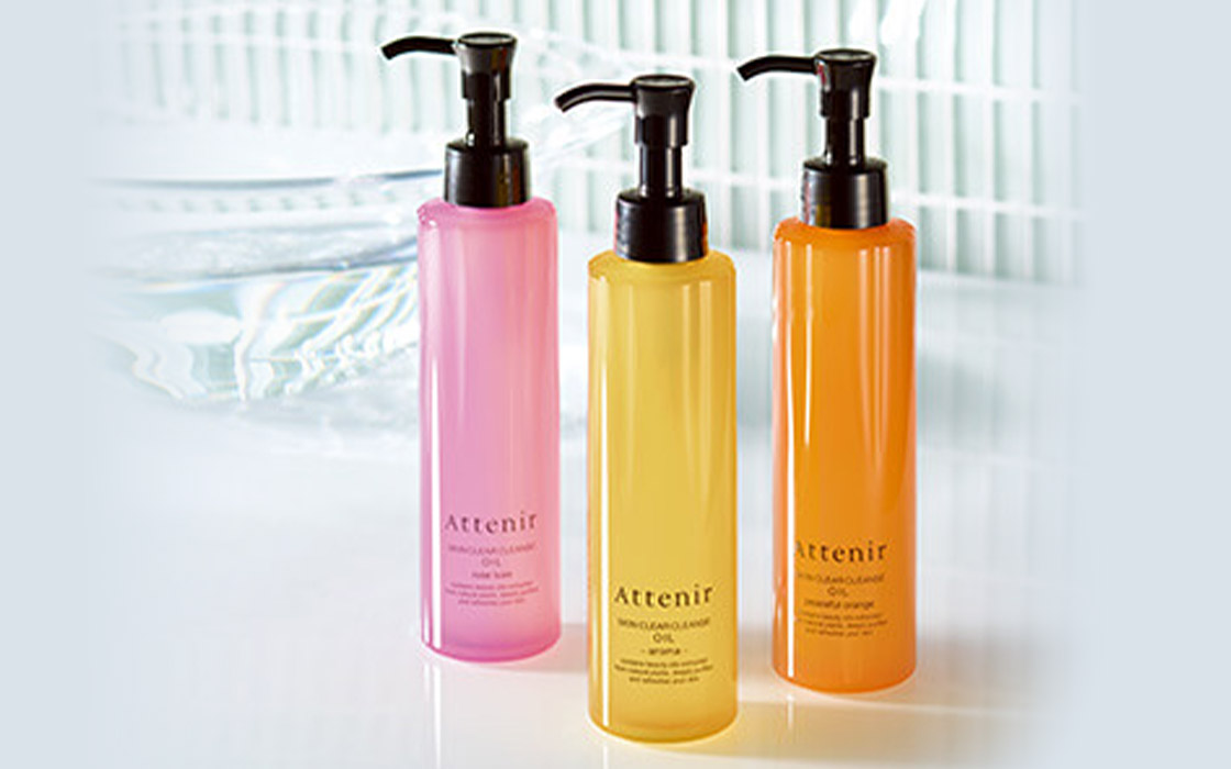 心地よいアロマに包まれて、クレンジング時間を楽しく