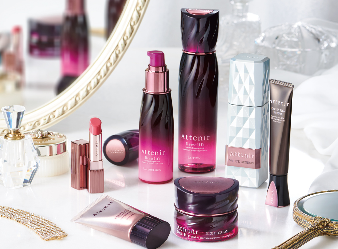 アテニア 全ての女性の毎日に 上質を纏う幸せ を Attenir アテニア