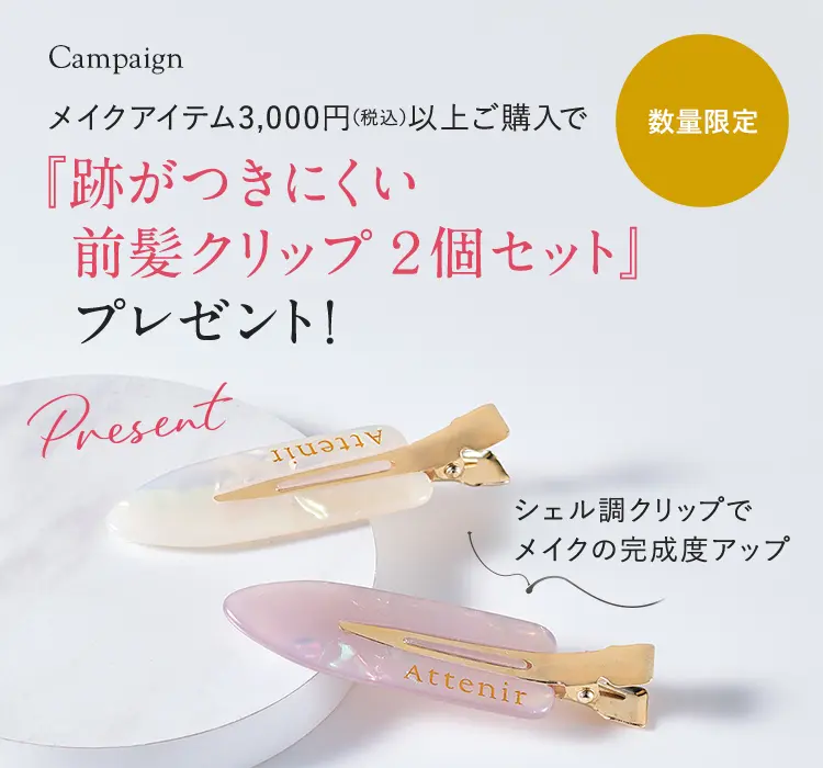 数量限定プレゼント メイクキャンペーン