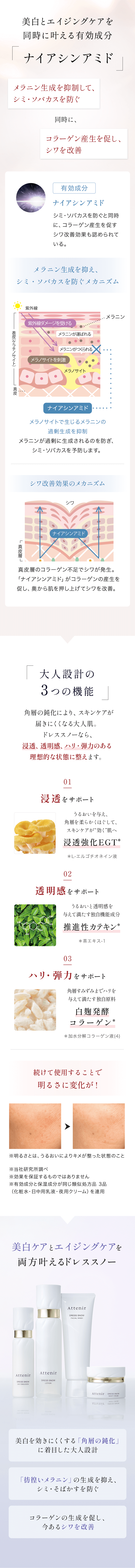 ドレススノー デイエマルジョン［販売名：アテニア デイ