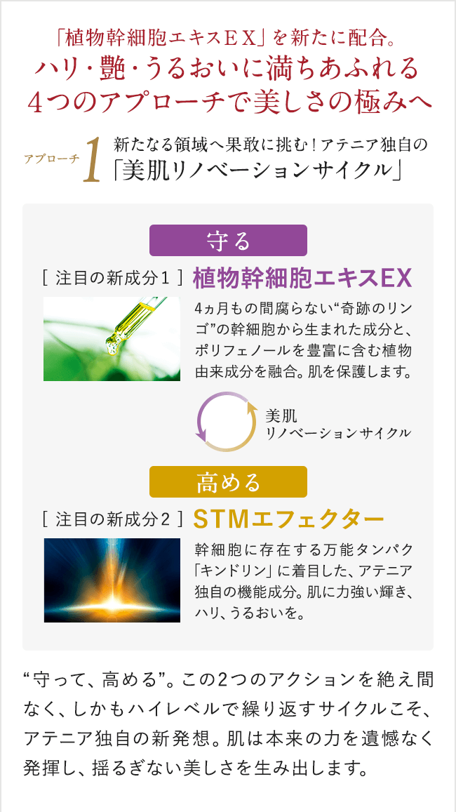 アテニア　インナーエフェクターEX大サイズ、夜用美容クリーム35g 新品フェイスクリーム