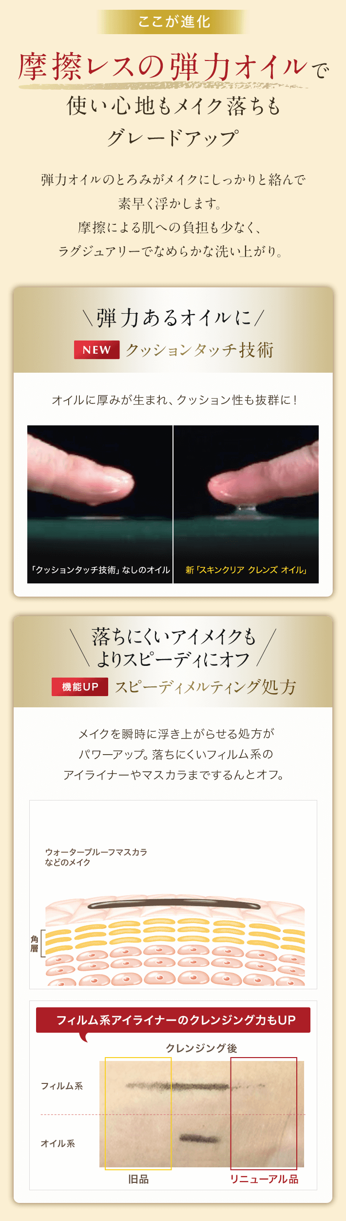 スキンクリア クレンズ オイル（レギュラーボトル）無香タイプ