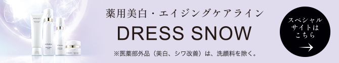 ドレススノー スペシャルサイトはこちら