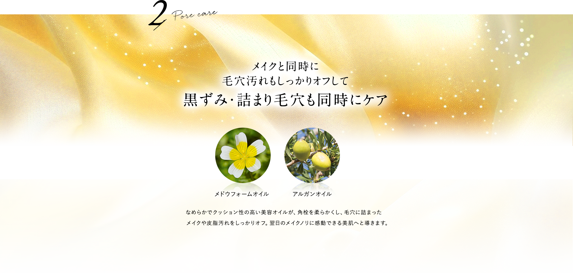 黒ずみ・ひらき毛穴も同時にケア