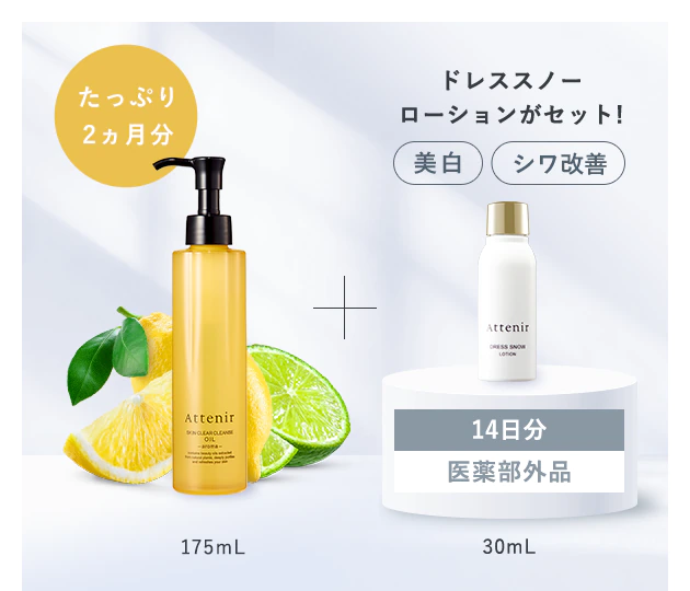 たっぷり2ヵ月分175mL＋ドレススノーローションがセット！【美白】【シワ改善】[14日分][医薬部外品]30mL