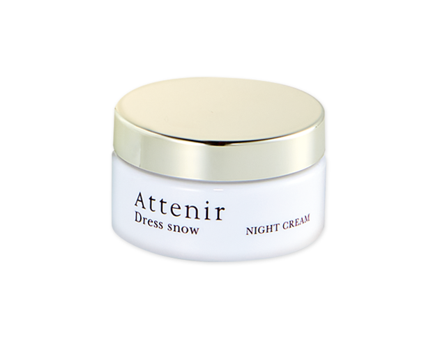 在庫僅少】 Attenir アテニア ドレススノー ナイトクリーム レフィル 35g 医薬部外品 美白クリーム