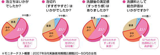 モニターテストグラフ